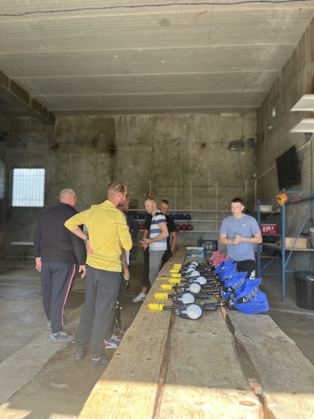 Briefing paintball pour un groupe d'EVG chez Team Square